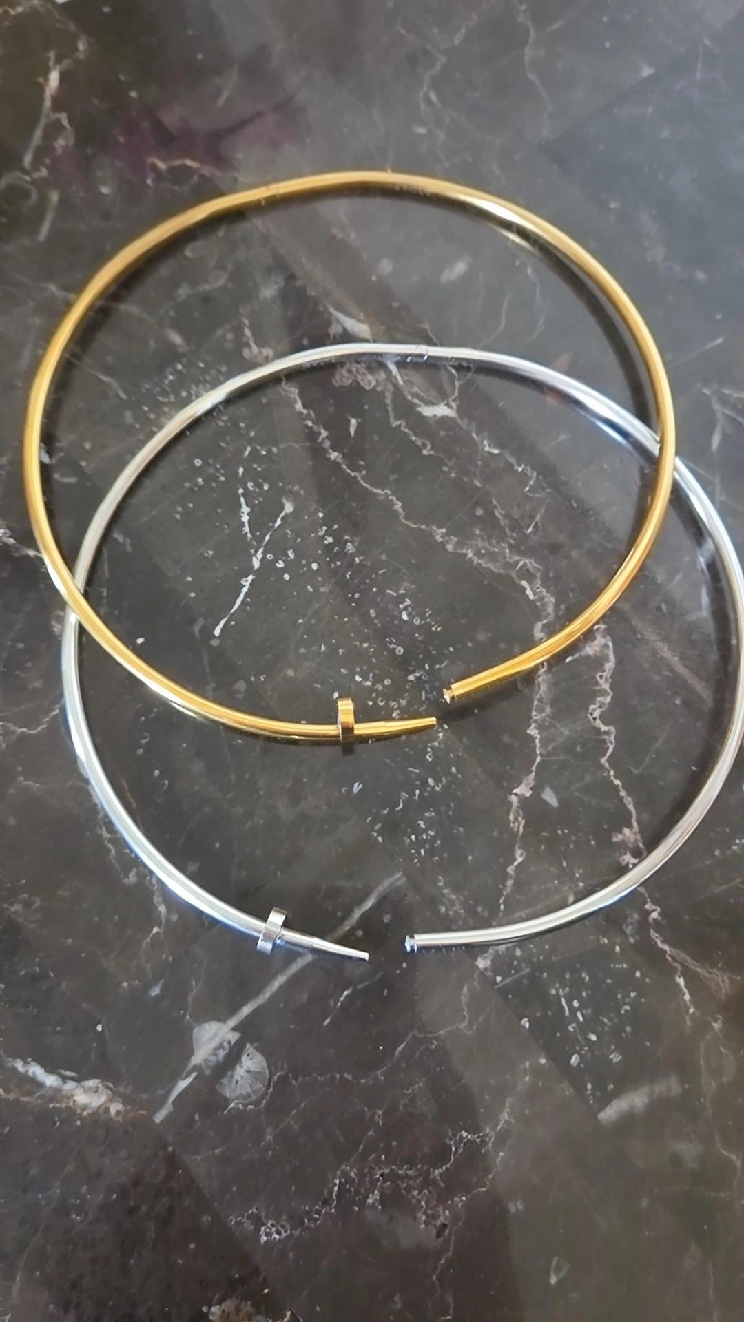 Nail Choker Necklace