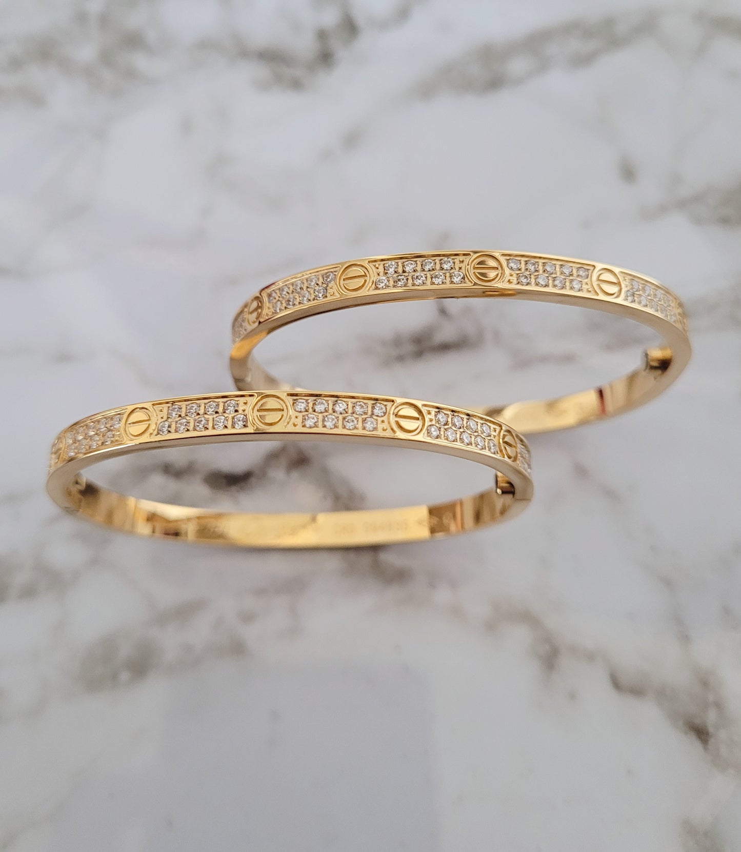 full stone Love Bracelet 5mm