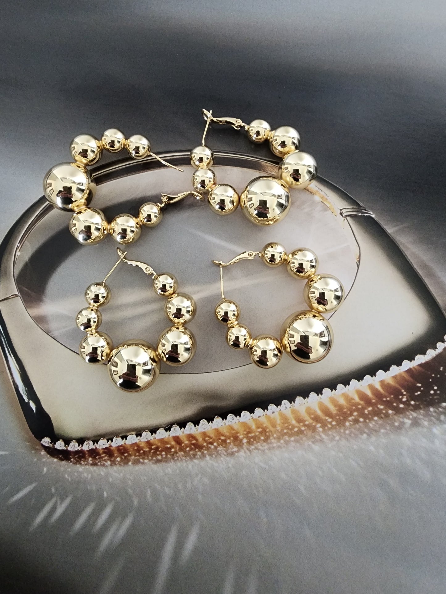 Ball Stud Earrings