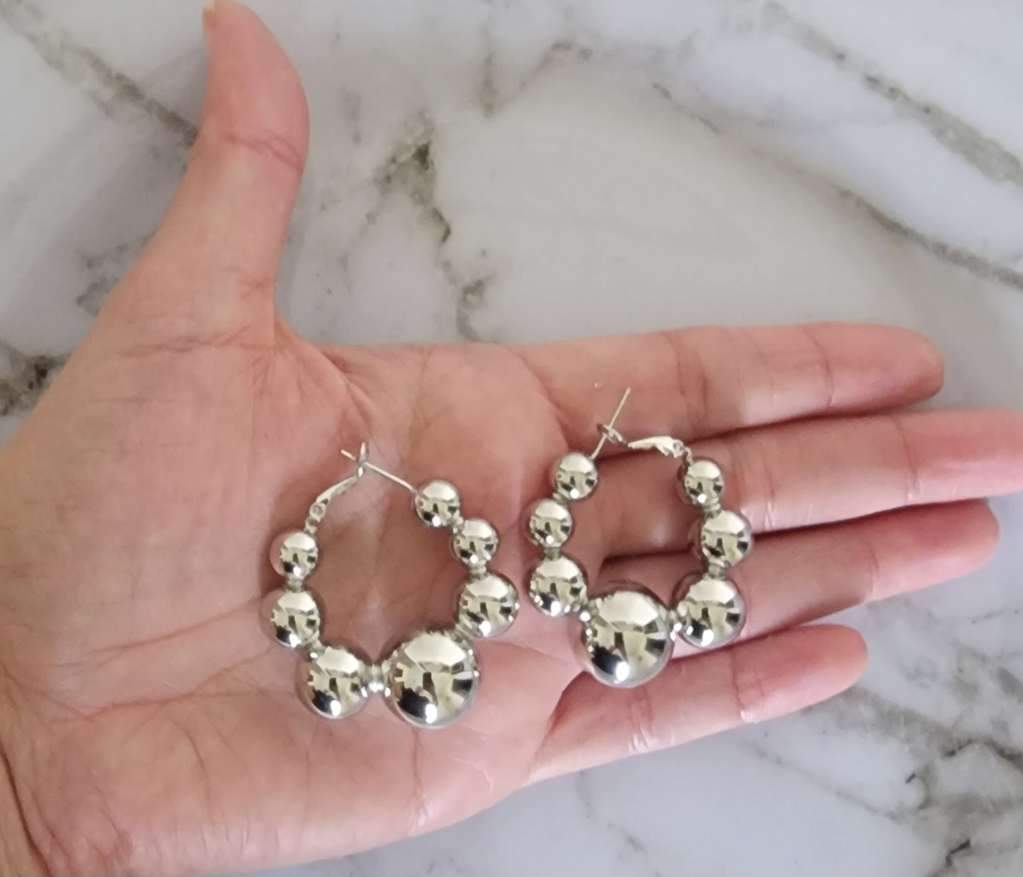 Ball Stud Earrings