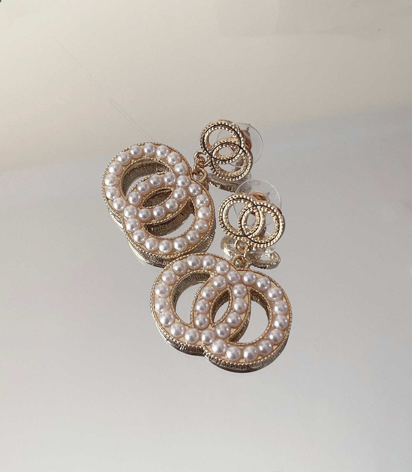 C/H Pearl Earrings