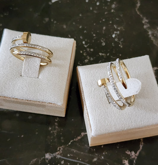 Double  Nail Ring