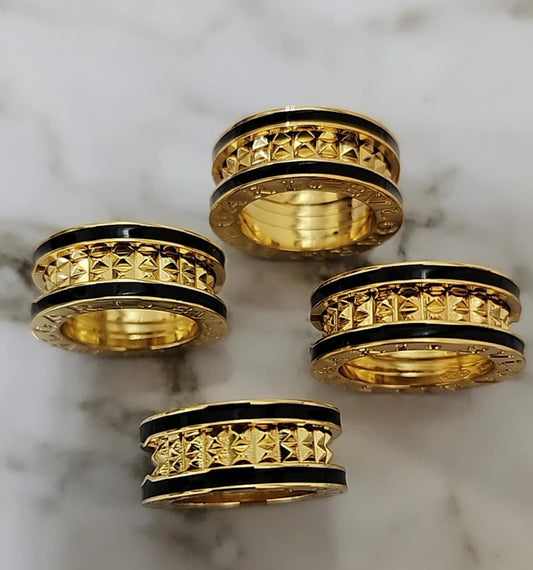 Blv. black band Ring