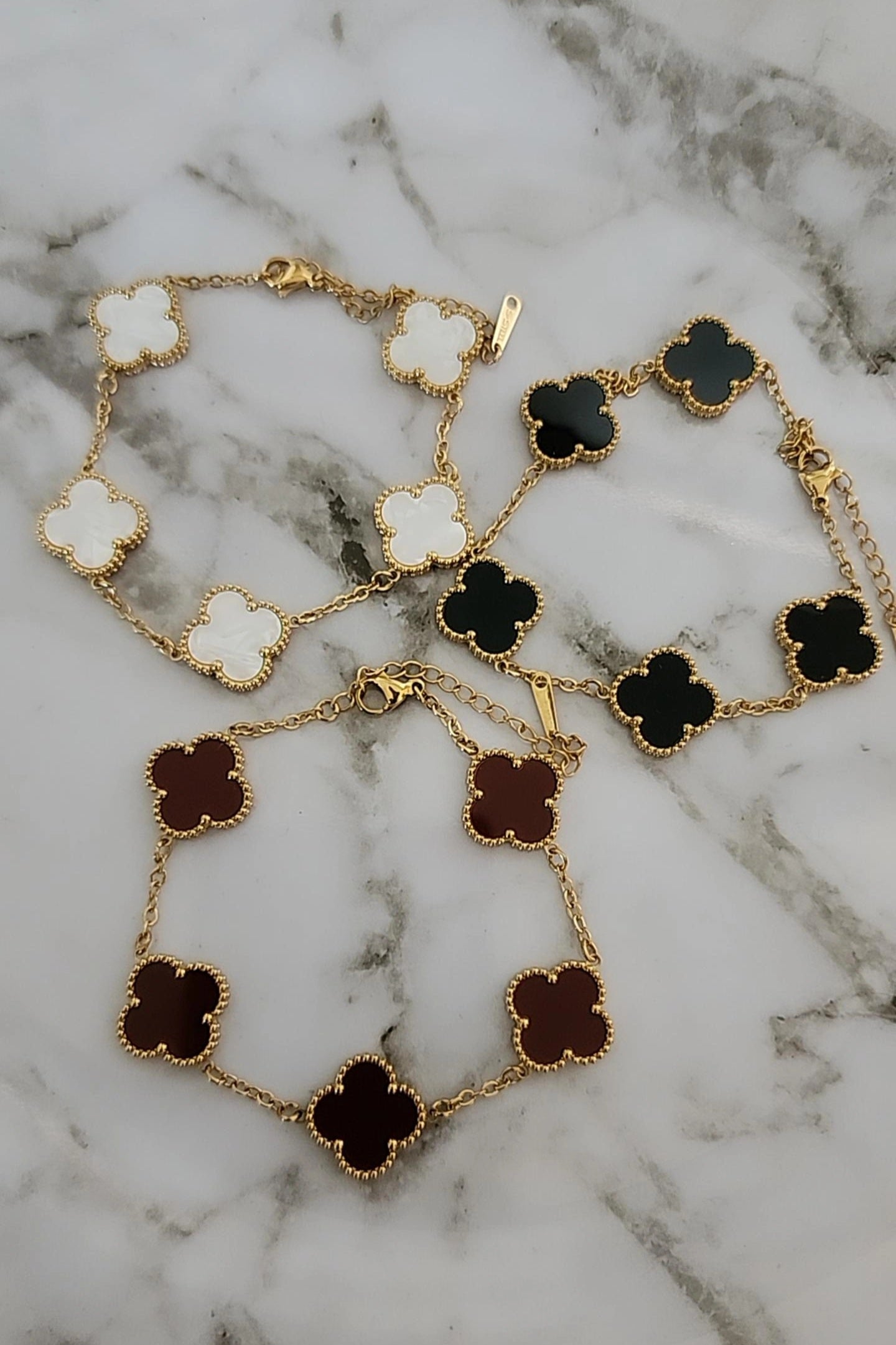 Clover Bracelet/ flower