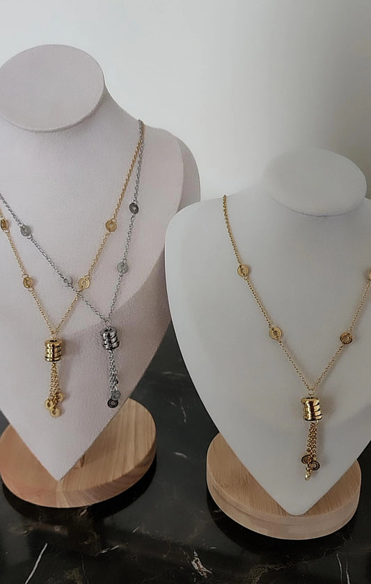 BL/ Barrel Necklace