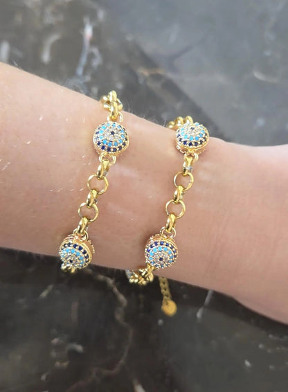 Turkish Evil Eye Bracelet