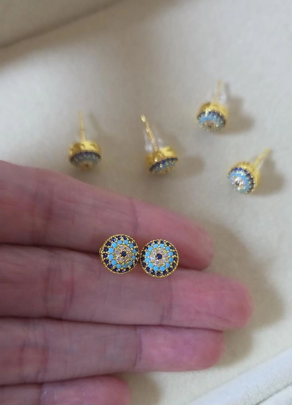 Turkish Eye Earrings