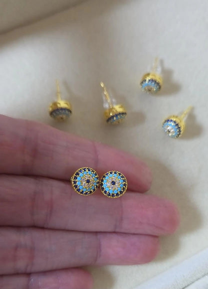 Turkish Eye Earrings