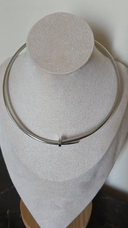 Nail Choker Necklace
