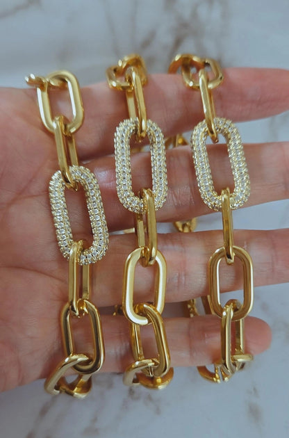 Gold- Tone Link Bracelet