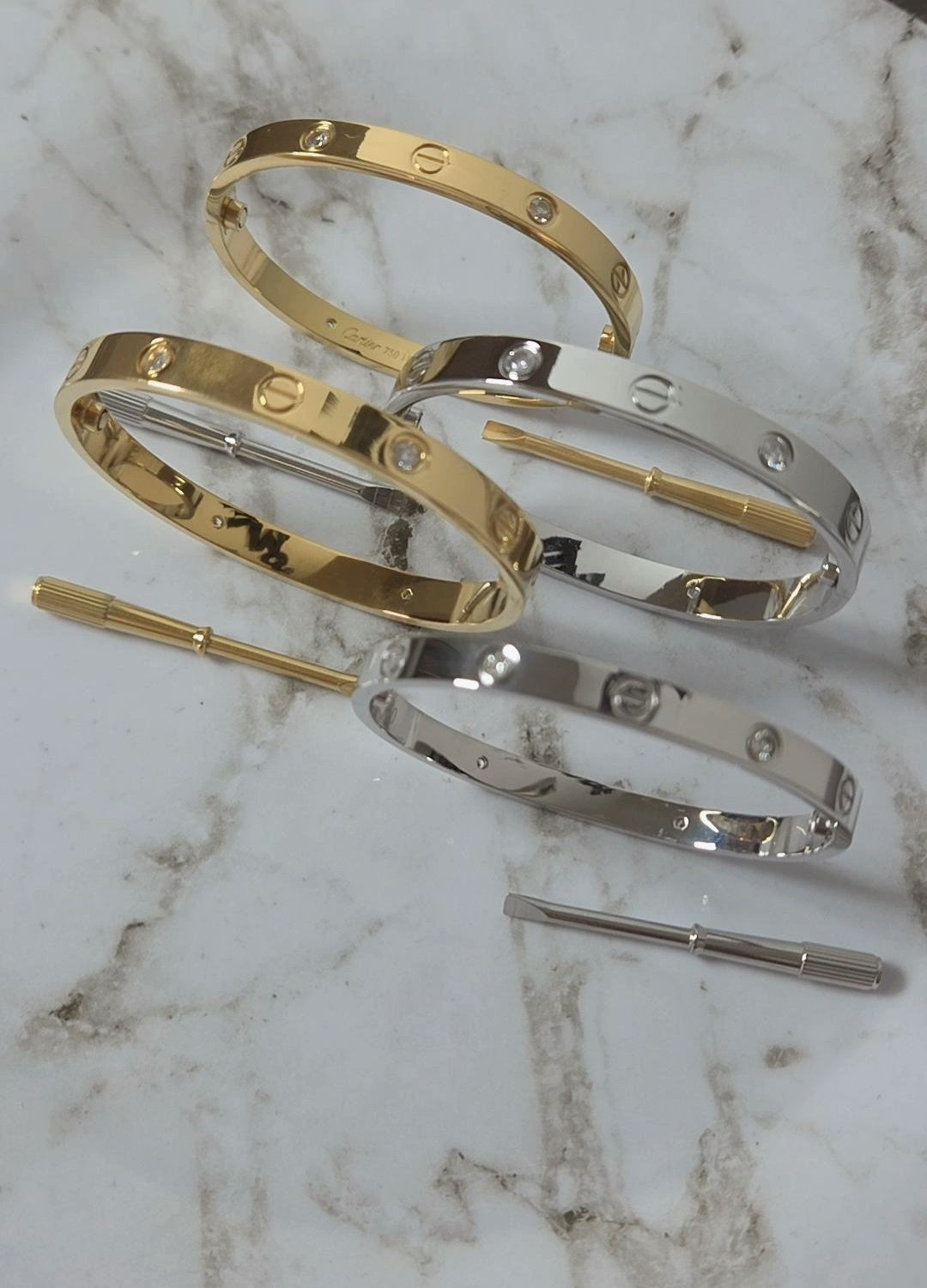 Love Bracelet with Stone and Screwdriver